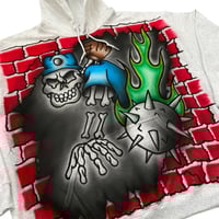 Image 2 of AIRBRUSHED STRIKEOUT HOODIE 