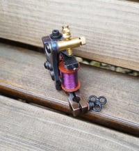 Image 2 of Custom made Shader/ Packer oil blued frame 