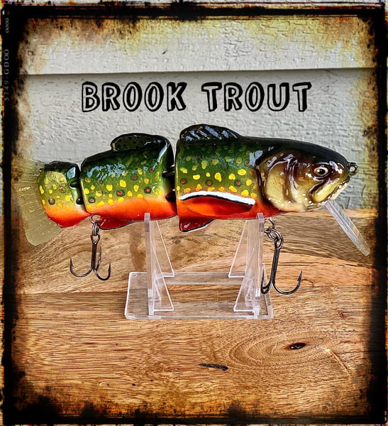 Image of Mattlures Mini Meat Head — Brook Trout 