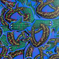 “Run the Glades” matte 3” sticker 