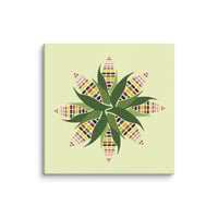 Image 9 of Sacred Corn Mandala. High Resolution Canvas Print with wood backing