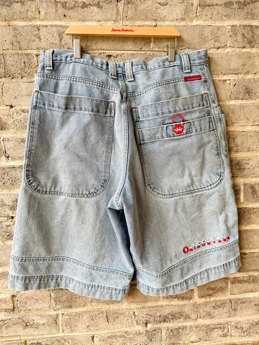 Image of Rare 90’s Vintage JNCO JORTS, SIZE: 38”