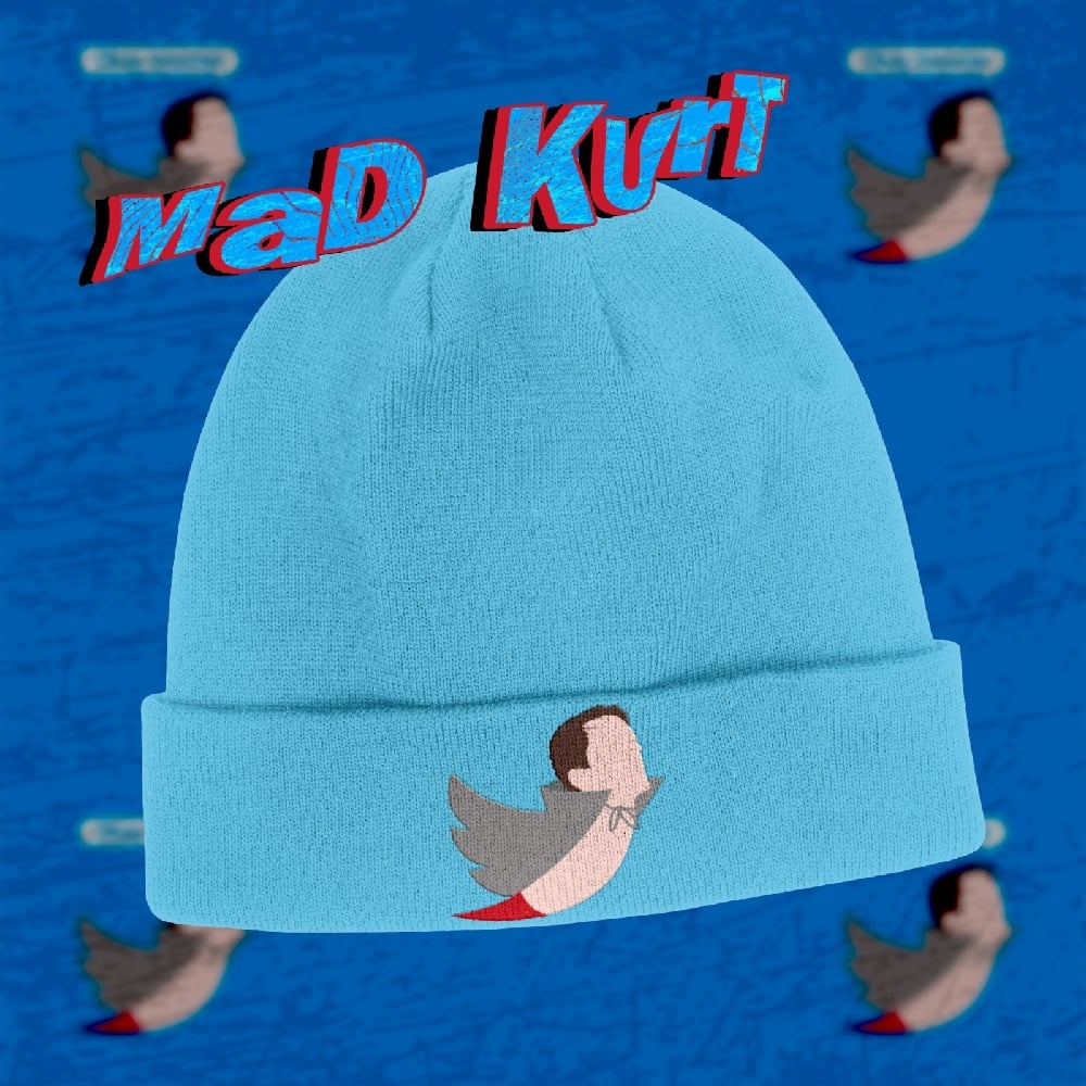 Image of Mad Kurt Twitter Bird Beanie