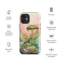 Image 5 of Colorful Mushroom/Fungus/Mycology Watercolor Painting Tough Case for iPhone®