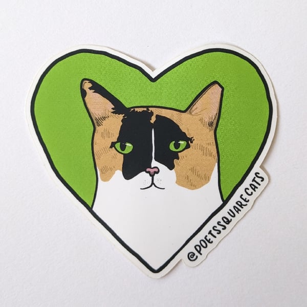Image of MK Heart Sticker