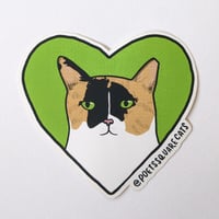 MK Heart Sticker