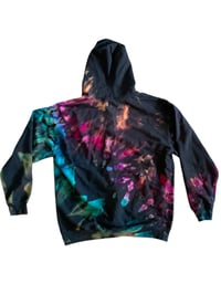 Image of XL Lightning Reverse Zip Up Hoodie