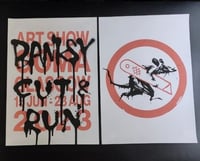 Image 1 of Banksy, "Cut & Run".