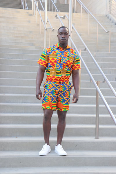 Image of The Kente jumpsuit 