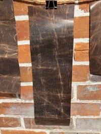Image 3 of Horween Wrangler COFFEE BEAN BROWN Horsehide Leather Rectangles