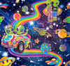 Lisa Frank Aliens