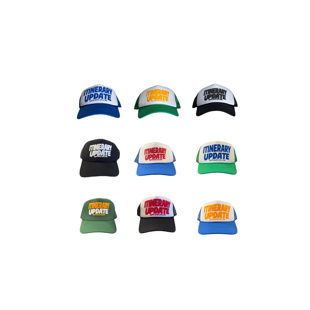Itinerary Update Trucker Hat 2nd Batch