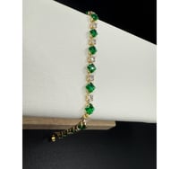 Image 4 of Green Diamond Bracelet 