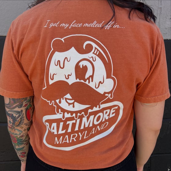 Image of Melty Boh Burnt Orange Shirt