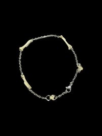 rat bone & vert bracelet