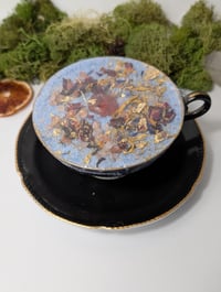 Image 4 of Black Rose Tea Set 