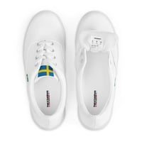 Image 4 of Canvas Sneakers med Svenska Flaggan!