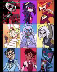 Image 5 of Helluva Boss/Hazbin Hotel Prints - 27 options!