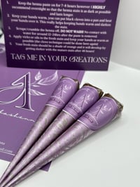 Image 2 of 3x Henna Cones