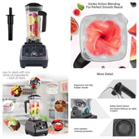 Mix 3HP 2200W Heavy Duty Commercial Grade Timer Blender