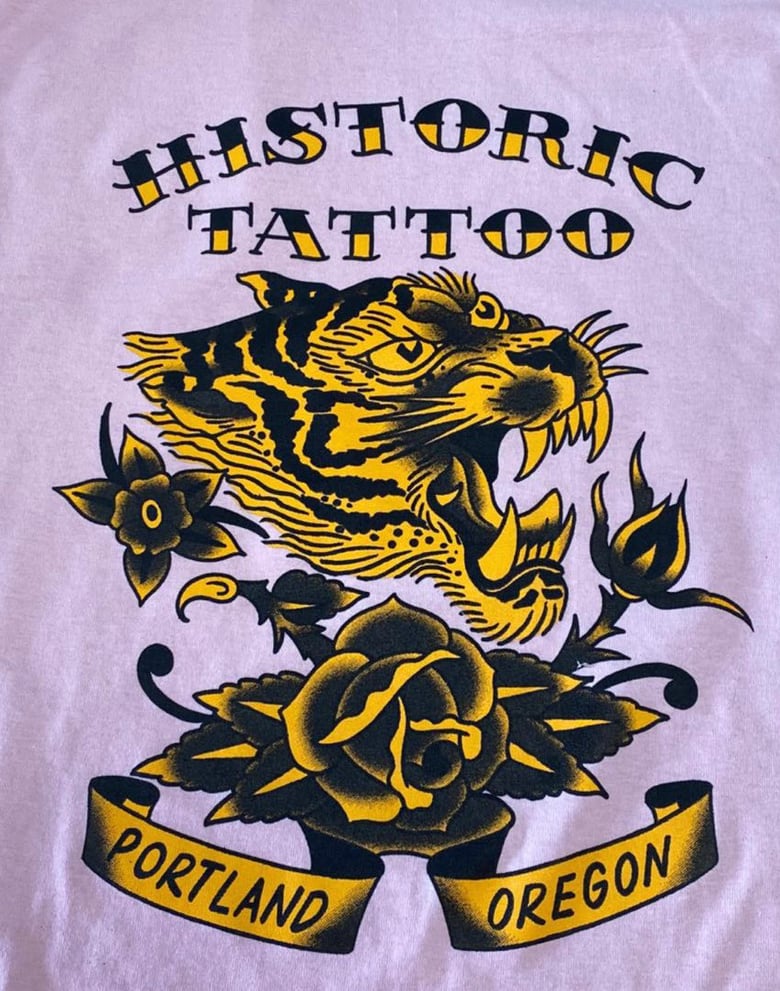Image of New TIGER shirts LIGHT PINK 👚 