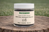 Image 1 of Activated Charcoal Powder Natural Detox Binder Toxin Cleanse Support