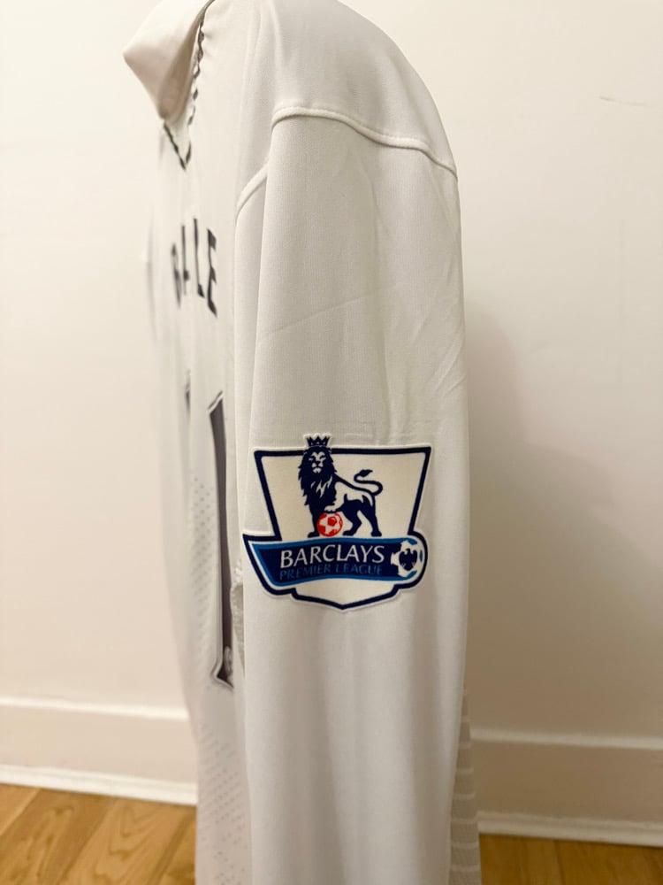 Image of Tottenham Hotspur “BALE 11” 2012/13 Home Long Sleeve Shirt + patches (XXL)