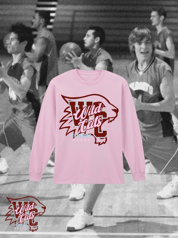 Image of Wildcats Boyfriend fit long sleeve tee