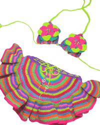 Image 2 of Petal chaos skirt