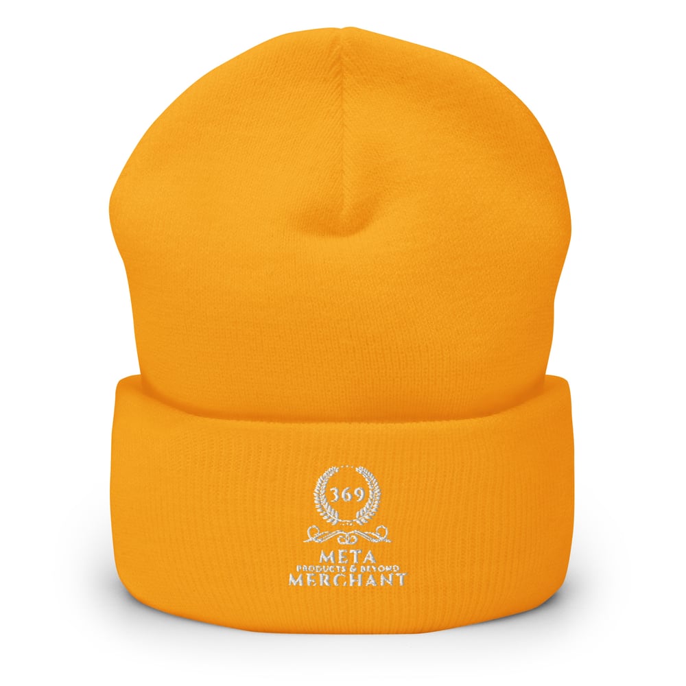 Image of Meta Merch Cuffed Beanie