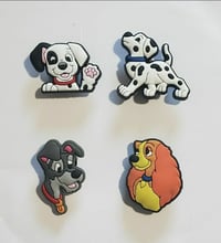 Lady and the Tramp & 101 Dalmatians shoe charms