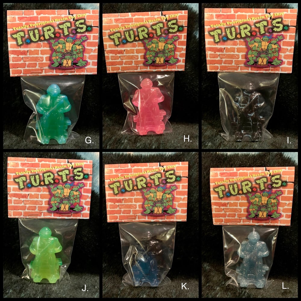Image of T.U.R.T.S. (Totally Unoriginal Resin Toy Shit!)