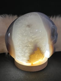 Image 10 of Agate Skull Carving #2242