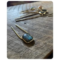 Image 2 of Solid Brass Hairpins 