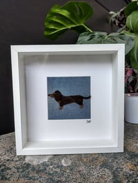 Image 1 of Dachshund Fibre Art 