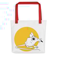 Image 3 of All-Over Print Tote SHREW