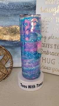 Image 2 of #12 - Cotton Candy with Leopard Print 