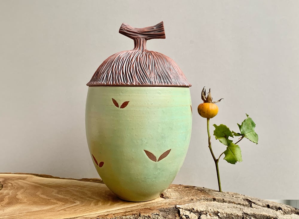 Image of Acorn Jar 3 