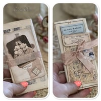 Image 2 of vintage french lace samples snippet booklet