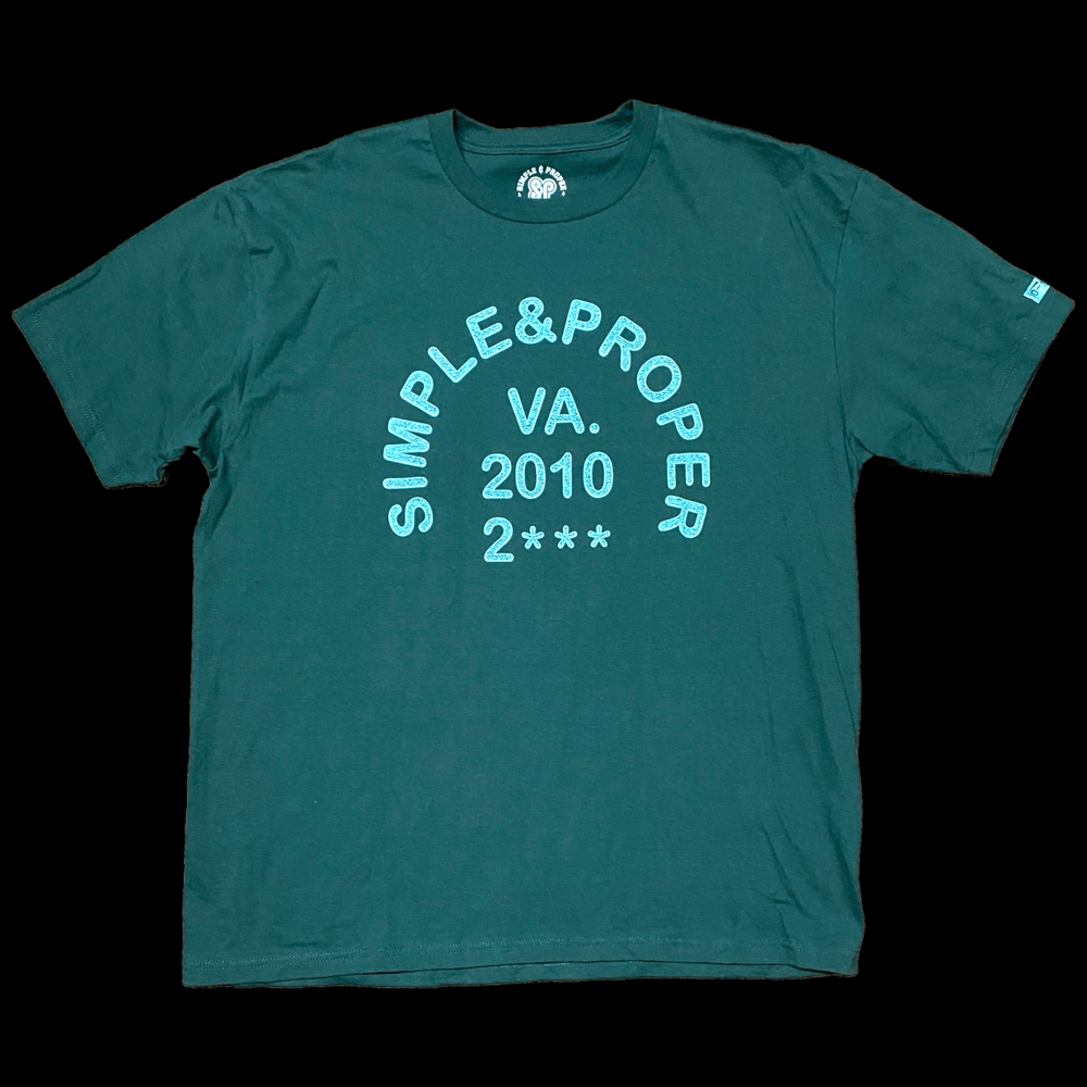 Image of S&P-“VA Forever” Logo Tee (Forrest Green/Seafoam)