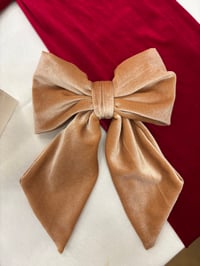 Image 8 of Velvet Hair Bow | Signature & Crystal Editions
