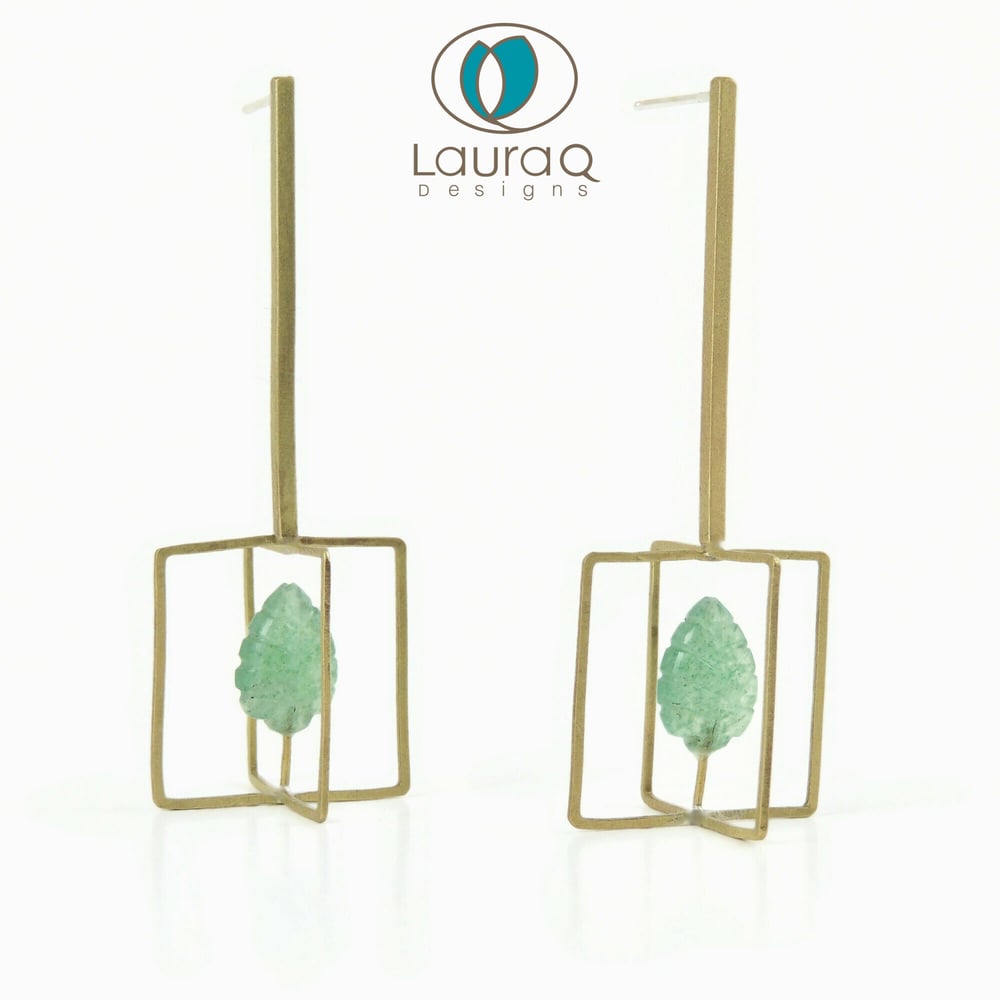 Brass cage with Tree inside
