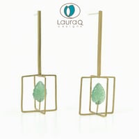 Image 1 of Brass cage with Tree inside