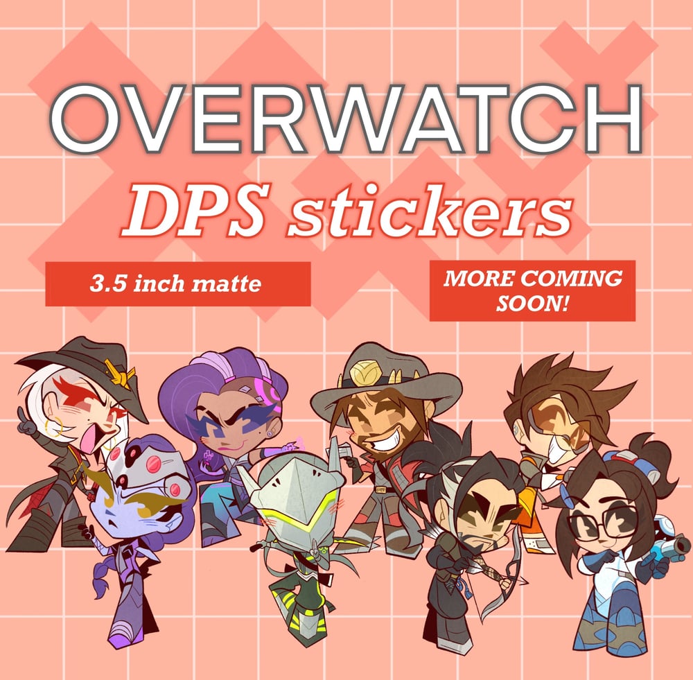 Image of OW DPS STICKERS
