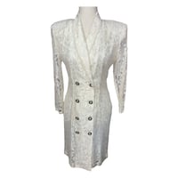 Image 1 of Knapp Studios Lace Blazer Dress