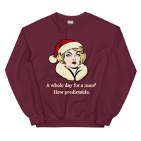 Image 3 of A Whole Day For a Man? - Stephanie’s Version | Feminist Christmas Jumpers 