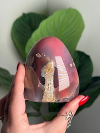 Image 3 of MOZAMBIQUE AGATE FREEFORM #25