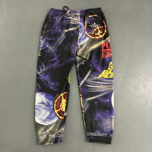 Image of Supreme x Undercover x Public Enemy tracksuit bottoms, size large