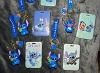 Image 2 of Stitch Keychains, ID Card Holder