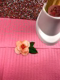 Image 1 of peach sparkle